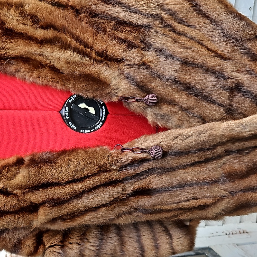 Vintage Horace Colley Handmade Fur From 1950s - Picture 2 of 12
